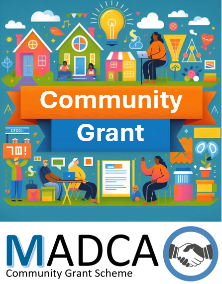 advert for community grant